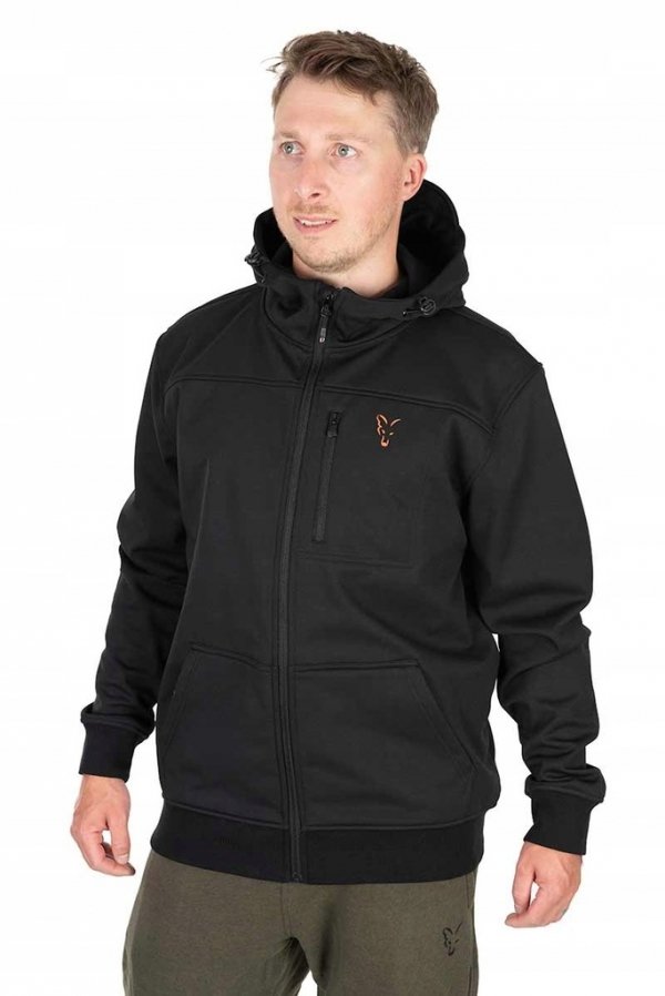 CCL264 FOX KURTKA SOFT SHELL JACKET BLACK &amp; ORANGE L