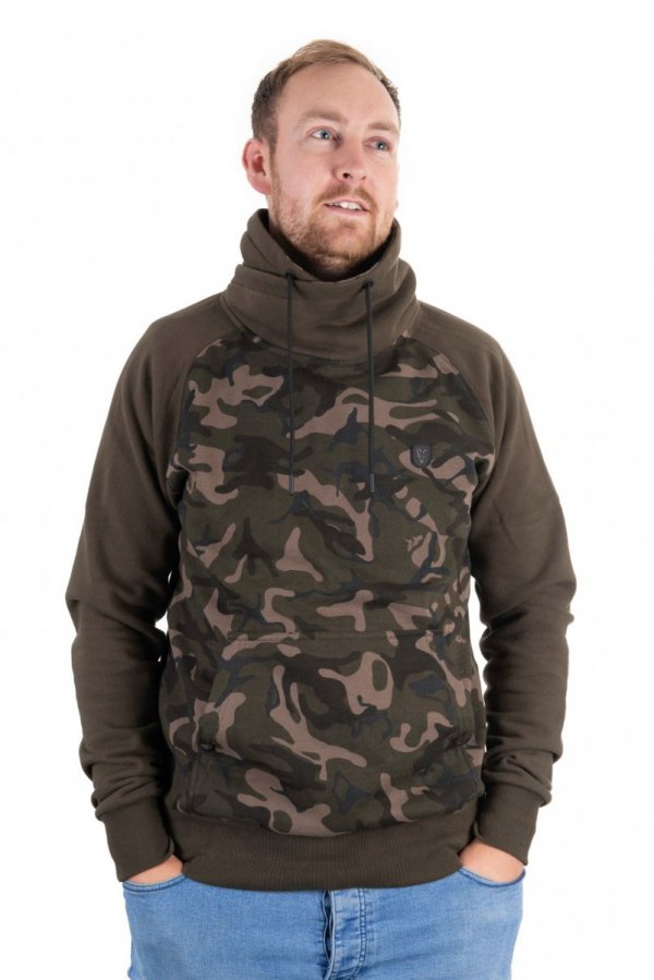 CFX067 FOX BLUZA KHAKI/CAMO HIGH NECK S 