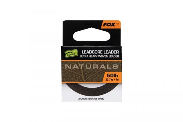 CAC821 FOX Naturals Leadcore 7m 50lb /22.7kg