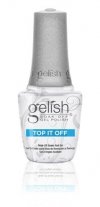 Gelish TOP it off  15ml - over gel polish deal sale