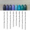 Puder do  manicure tytanowy - Cuccio Dip - Green Glitter Blue (5593) 14g