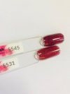 Puder do manicure tytanowy - CUCCIO DIP - Ruby Red Glitter 14G (5531)