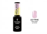 MEGA Baza Lily Pink pod lakier hybrydowy (hard,hardi,base) Victoria Vynn - róż/fiolet