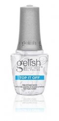 Gelish Top it Off - Nawierzchniowy Top na lakier hybrydowy 15ml