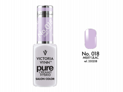 018 Milky Lilac - kremowy lakier hybrydowy Victoria Vynn PURE (8ml)