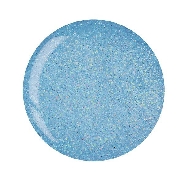 Cuccio manicure tytanowy - Baby Blue Glitter  14 G 5562