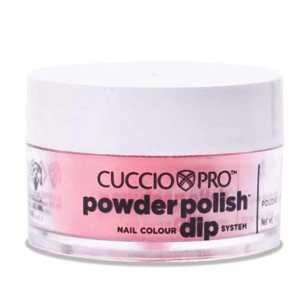 Puder do manicure tytanowy - Cuccio DIP - Bright Pink  14G (5534)