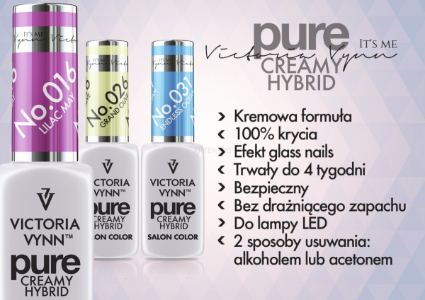 TOP PURE DO LAKIERU HYBRYDOWEGO 8 ML VICTORIA VYNN PURE