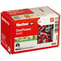 Kołek rozporowy FISCHER duopower 6x30 - 100 szt (555006)