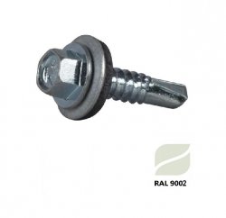 Wkręt samowiercący IMPAX 5,5X25 + EPDM - 250szt RAL 9002