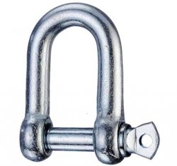Szakla podłużna 6mm ocynk - 10 szt
