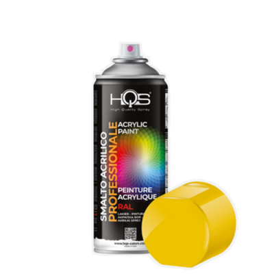 Farba spray HQS 400 ml żółty RAL 1023