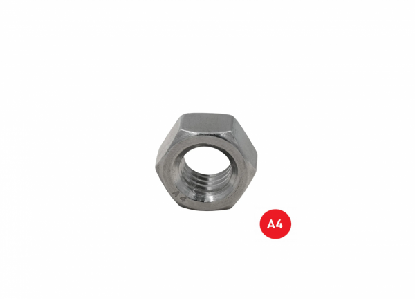 Nakrętka M20 kwasoodporna A4 DIN 934 - 10 szt