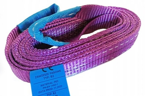 Zawiesie pasowe dwuwarstwowe typu B-2 1T 1,0M