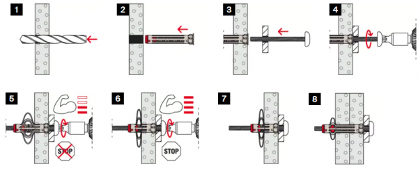 FISCHER 572922 kołek DuoHM 6x55 S   - 25 szt