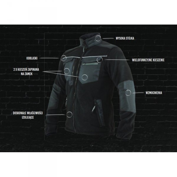 POLAR ROBOCZY WZMACNIANY STALCO OXFORD