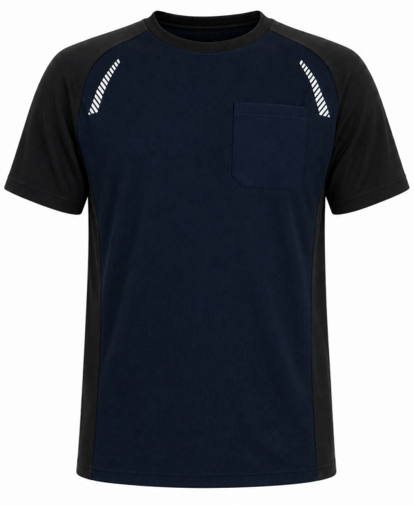 T-SHIRT ROBOCZY Z SIATECZKI OVAR