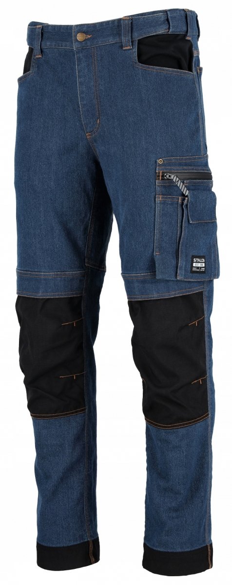 SPODNIE ROBOCZE ELASTYCZNE JEANS STALCO 