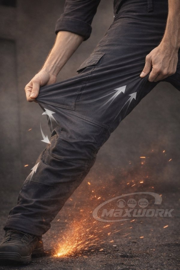 SPODNIE ROBOCZE DO PASA JEANS STALCO DANNY