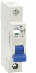 LC-TEC WYŁĄCZNIK NADPRĄDOWY 1P C32 6kA 490419