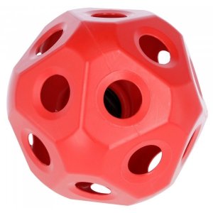 Piłka do zabawy dla koni HeuBoy, 40 cm, czerwona