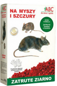 ABC na myszy i szczury Zatrute Ziarno 140g