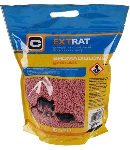 Extrat granulat 3kg - trutka na myszy i szczury