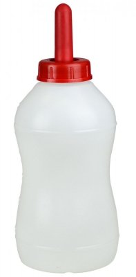 Butelka do karmienia cieląt, 3 l, z uchwytem i gumowym smoczkiem