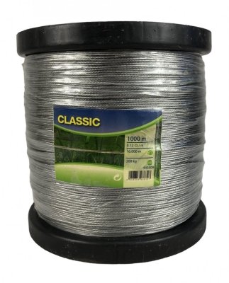 Drut pleciony galwanizowany 1,5mm x 1000m