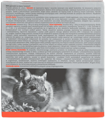 Bros Granulat na myszy i szczury 2,5kg 