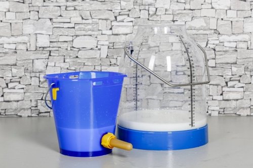 Konew bańka udojowa niebieska 143 mm, 30L