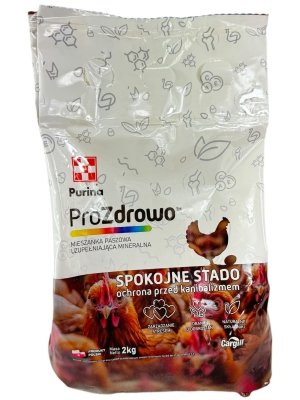 Spokojne Stado Purina ProZdrowo Witaminy dla kur przeciw kanibalizmowi 2kg