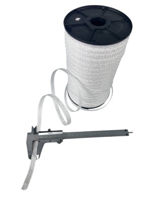 Taśma Basic 10mm 200m biała