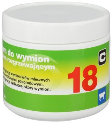 CanAgri Balsam &quot;18&quot; do wymion z efektem rozgrzewającym, 500 ml