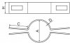 Obejma pośrednia 42mm grafit - 25 sztuk