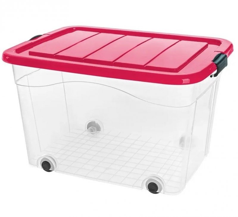 Pojemnik Roller Box z pokrywą 100L - 2 sztuki