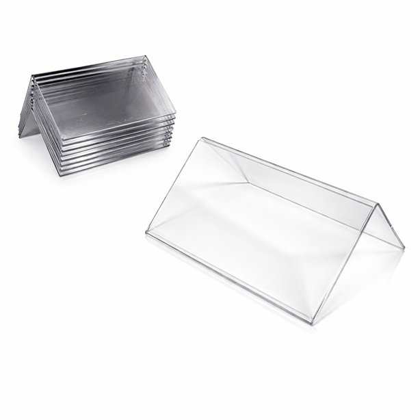 Oprawka osłonka do cenówek "6"  6,9 x 3,8 cm - 10 sztuk