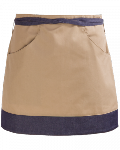 Zapaska 40 cm z kieszenią - Beż | unisex 