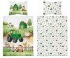 Pościel FARMA TRAKTOR komplet pościeli MAYA MOO 100x135 cm ZIELONA (4997B)