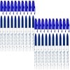 20x Długopis w gwiazdki 0,5 mm TOMA, niebieski (TO-059-55SET20CZ)