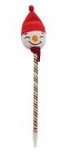 4x Długopis świąteczny z dekoracją RENIFER MIKOŁAJ BAŁWAN ELF INCOOD.  (0106-0362SET4CZ)