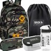 ZESTAW 5 el. Plecak CoolPack PICK  23 L moro, DANGER (F099812SET5CZ)