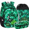 ZESTAW 3 el. Plecak wczesnoszkolny CoolPack JERRY 21 L gra, GAME ZONE (F029826SET3CZ)