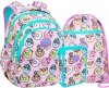 ZESTAW 3 el. Plecak wczesnoszkolny CoolPack JOY S 21L pączki, HAPPY DONUTS (F048665SET3CZ)