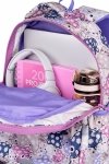 ZESTAW 5 el. Plecak wczesnoszkolny CoolPack JERRY 21 L króliczki, WHITE BUNNY (F029833SET5CZ)