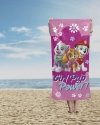 Ręcznik plażowy kąpielowy 70x140 PSI PATROL (PAW PATROL 25)