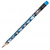 Ołówek szkolny trójkątny gruby z gumką HB JUMBO PIESEK PIESKI Kidea (OTGNKA)