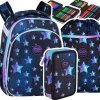 ZESTAW 3 el. Tornister Plecak CoolPack TURTLE  25 L gwiazdy, STAR NIGHT (F015830SET3CZ)