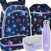 ZESTAW 5 el. Tornister Plecak CoolPack TURTLE  25 L gwiazdy, STAR NIGHT (F015830SET5CZ)