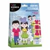 Modowe stylizacje 80 naklejek DRESS ME UP Kidea (MS80KA)